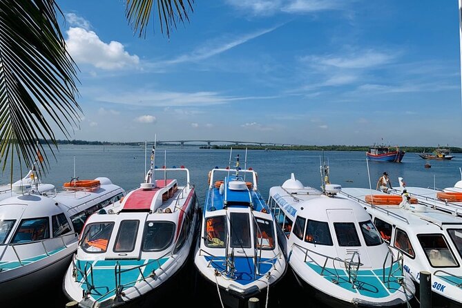 De Hoi An à l'île Cham en bateau rapide