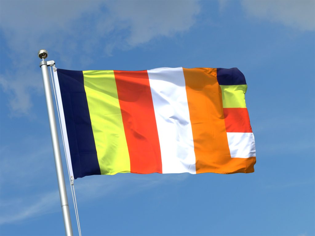 Le drapeau bouddhiste