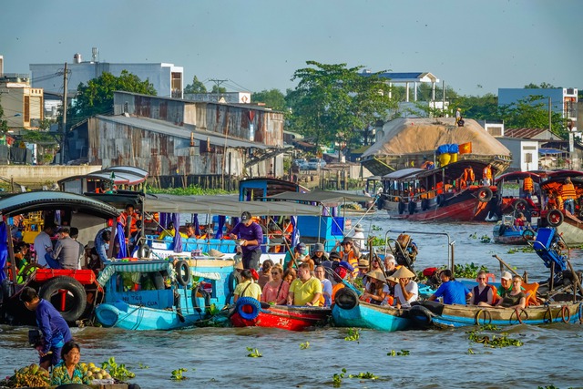 marchés flottants de Cai Be et de Cai Rang