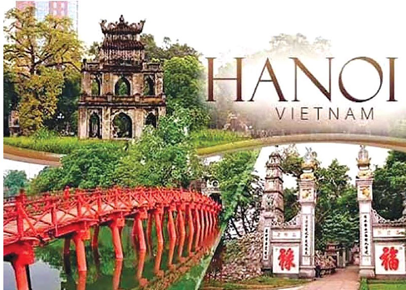 Vieux quartier de Hanoi, idéale pour découvrir la vie quotidienne, la culture et les habitants de Hanoï, au Viêt Nam.