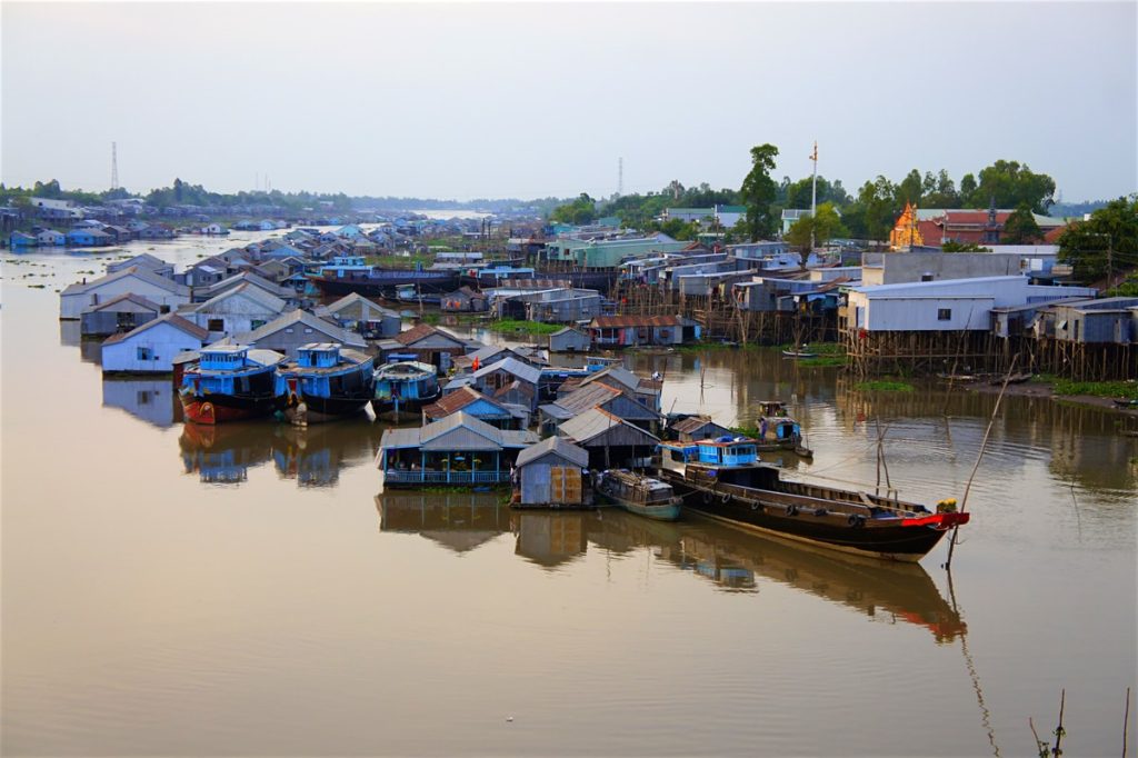 Chau Doc Village flottant de Chau Doc