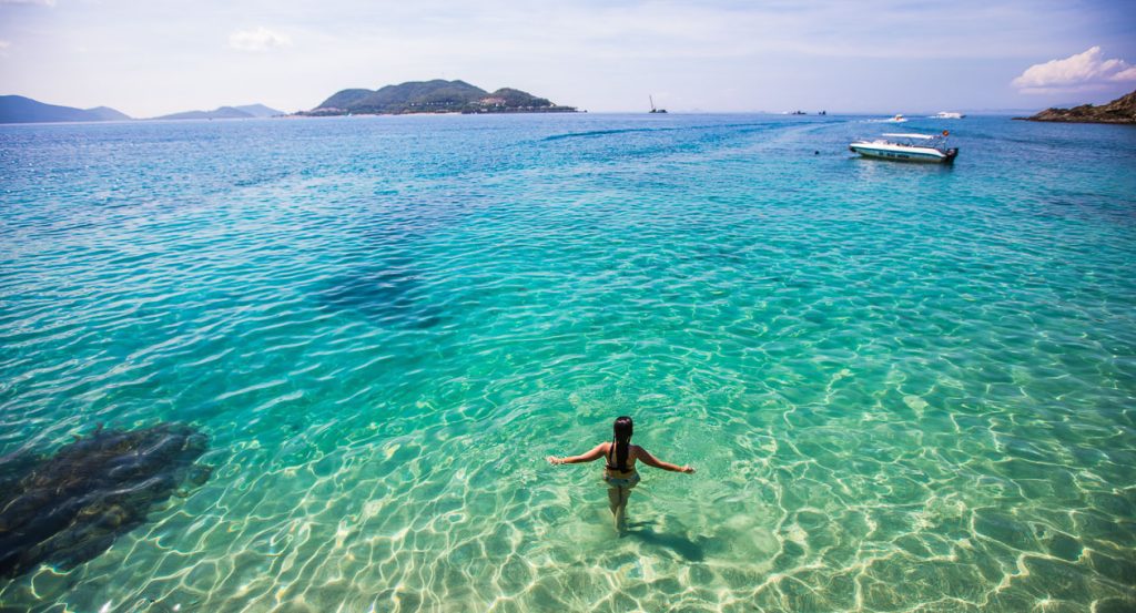 La baie de Cam Ranh au Vietnam
