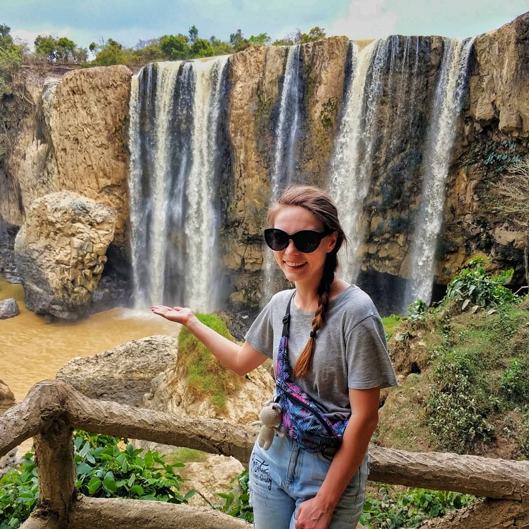 Cascade de Bao Dai, une des cascades les plus hautes, les plus grandes et les plus pittoresques de la province de Lam Dong