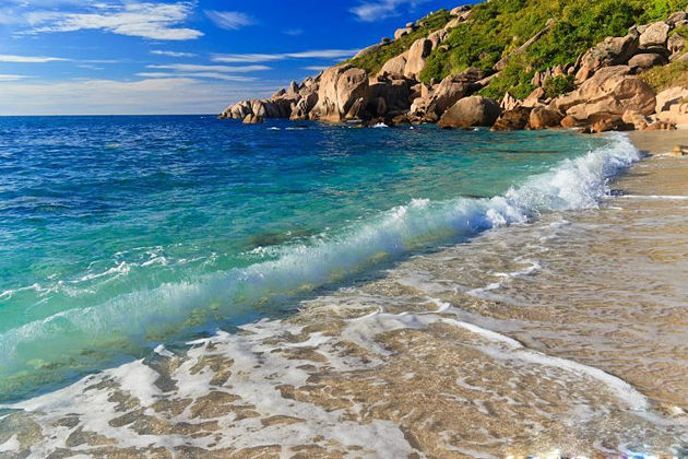 La baie de Cam Ranh au Vietnam