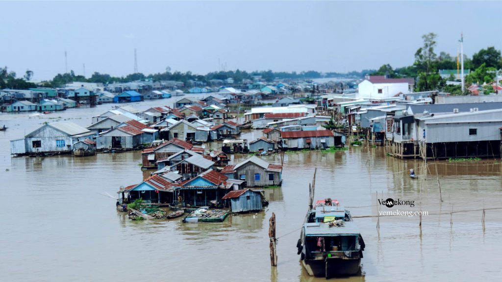 Village flottant de Chau Doc