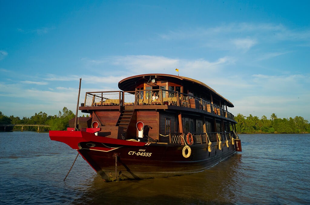 Croisière de nuit dans le delta du Mékong
