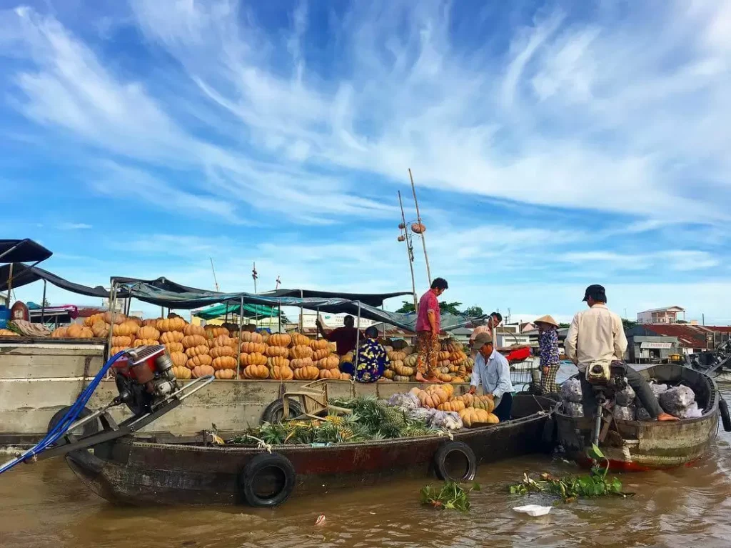 Le marché flottant de Tra On Un guide du marché flottant de Tra On à Vinh Long - Choses à faire à Vinh Long