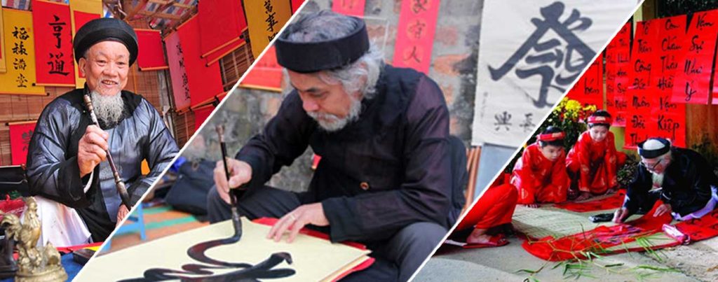 Calligraphie vietnamienne moderne
