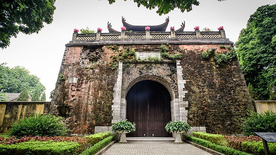 La Citadelle de Hanoï ( Citadelle Impériale de Thang Long ), une des attractions les plus célèbres de Hanoï