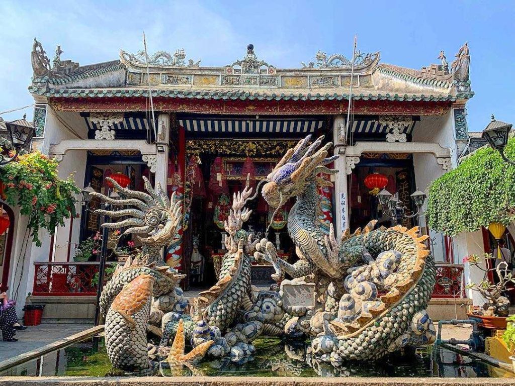 Salle d'assemblée de Trieu Chau, un des sites les plus connus du cœur charmant et animé de l'ancienne ville de Hoi An