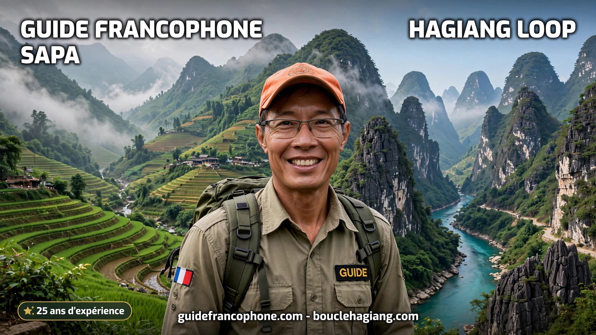 Guide Francophone Sapa et Ha Giang au Nord Vietnam pour des Treks et Excursions à vélo ou à moto Hors Sentiers Battus