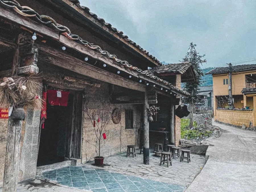 Une culture exotique Le village de Lo Lo Chai à Ha Giang, au Vietnam.