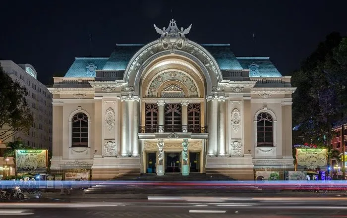 Opéra de Saigon ( Opéra de Ho Chi Minh Ville, théâtre municipale de Ho Chi Minh Ville ) Guide voyage